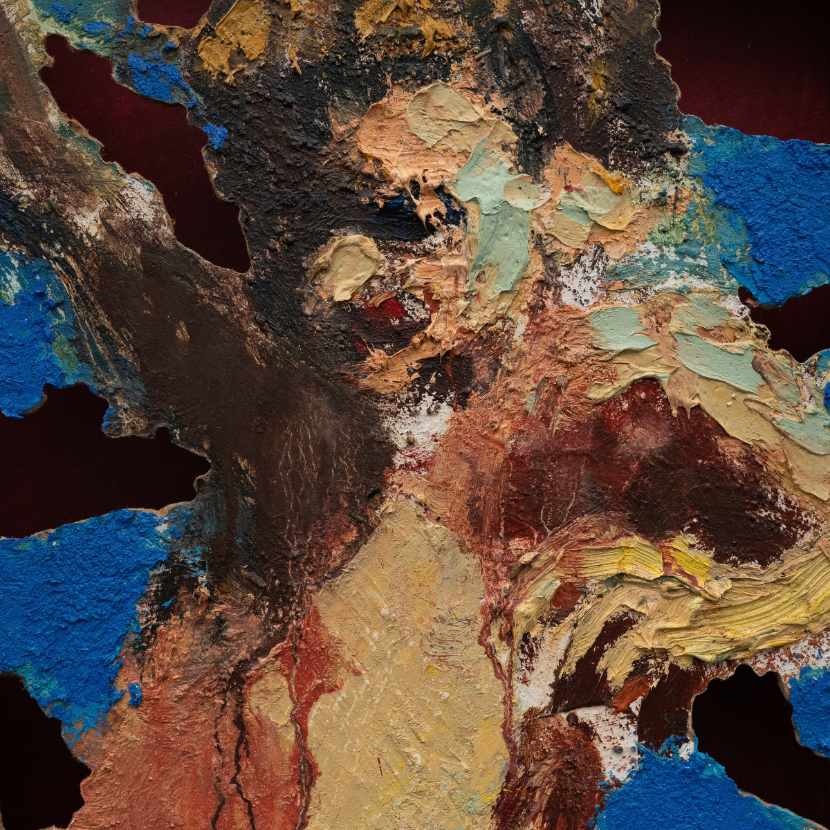 Holes in Memory, 48x60cm, Mia Markušić