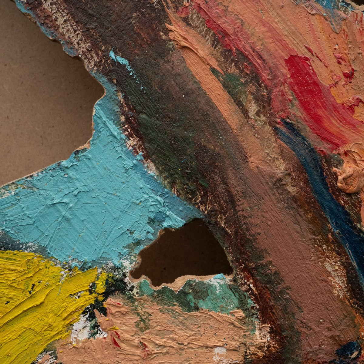 Holes in Memory, 48x60cm, Mia Markušić