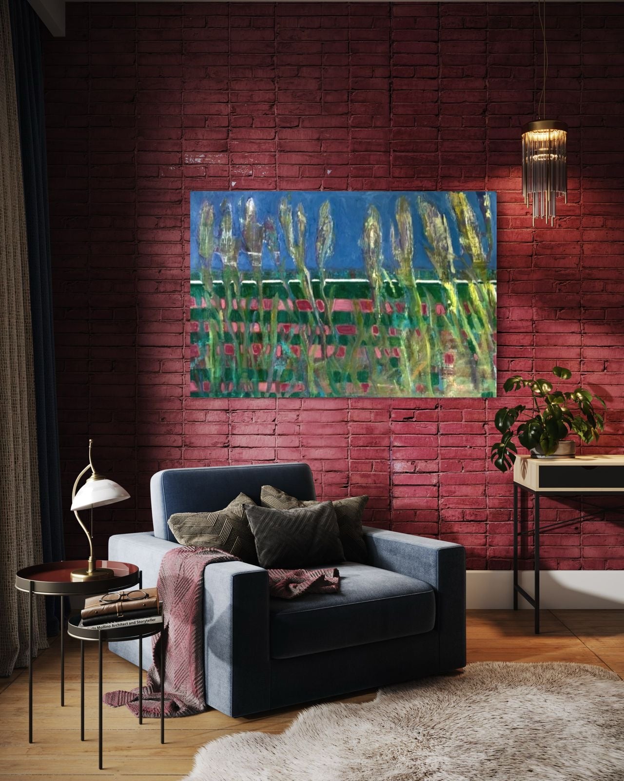 Trske, 180 x 120 cm, Carolina Barbarić