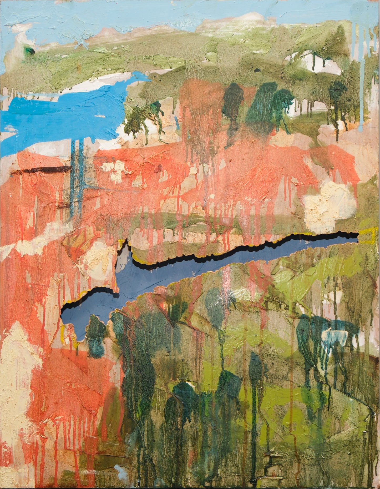 View from the studio, 75x58cm, Mia Markušić