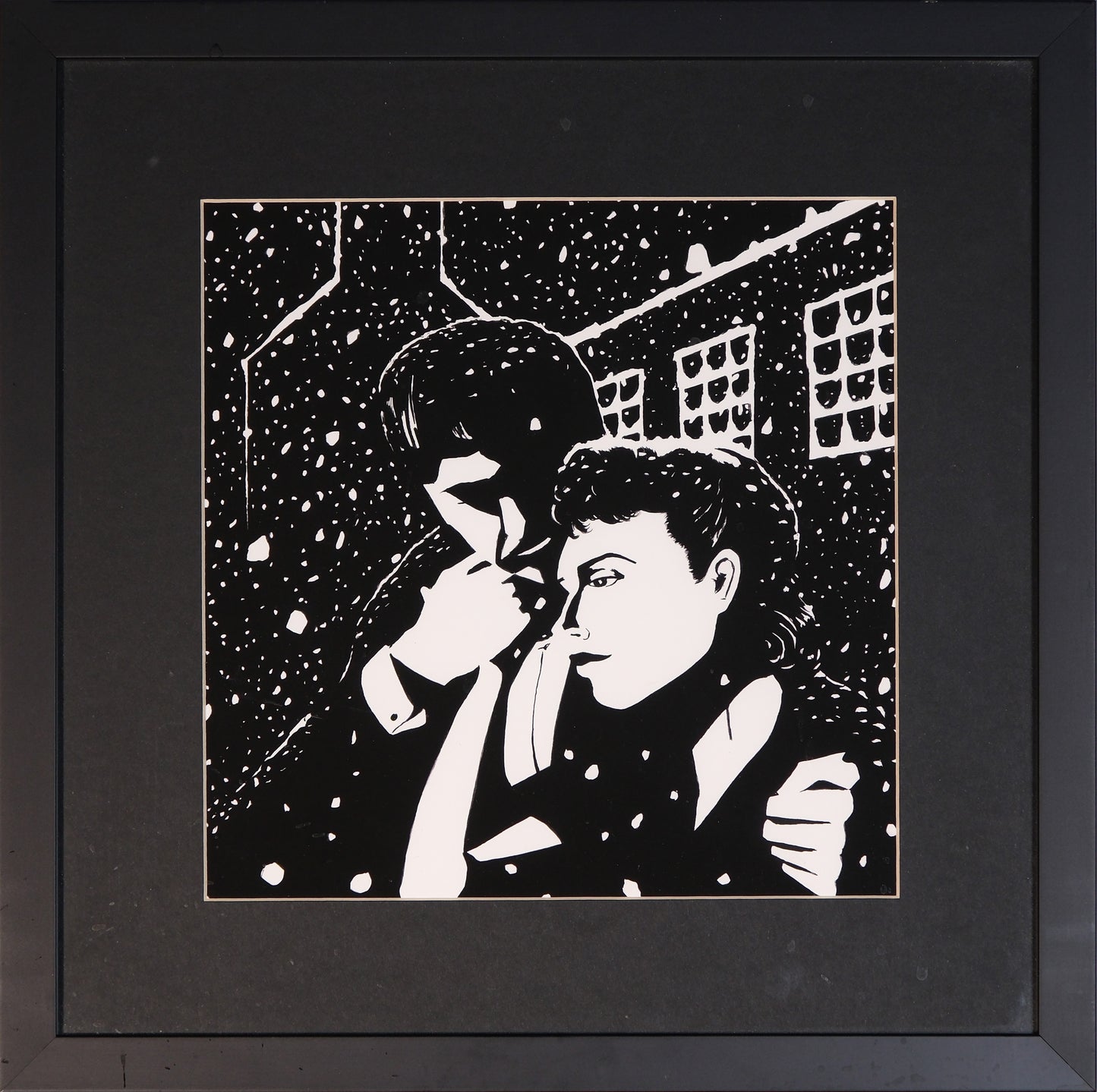 Snowfall, 25x25cm, Jessica Gobert