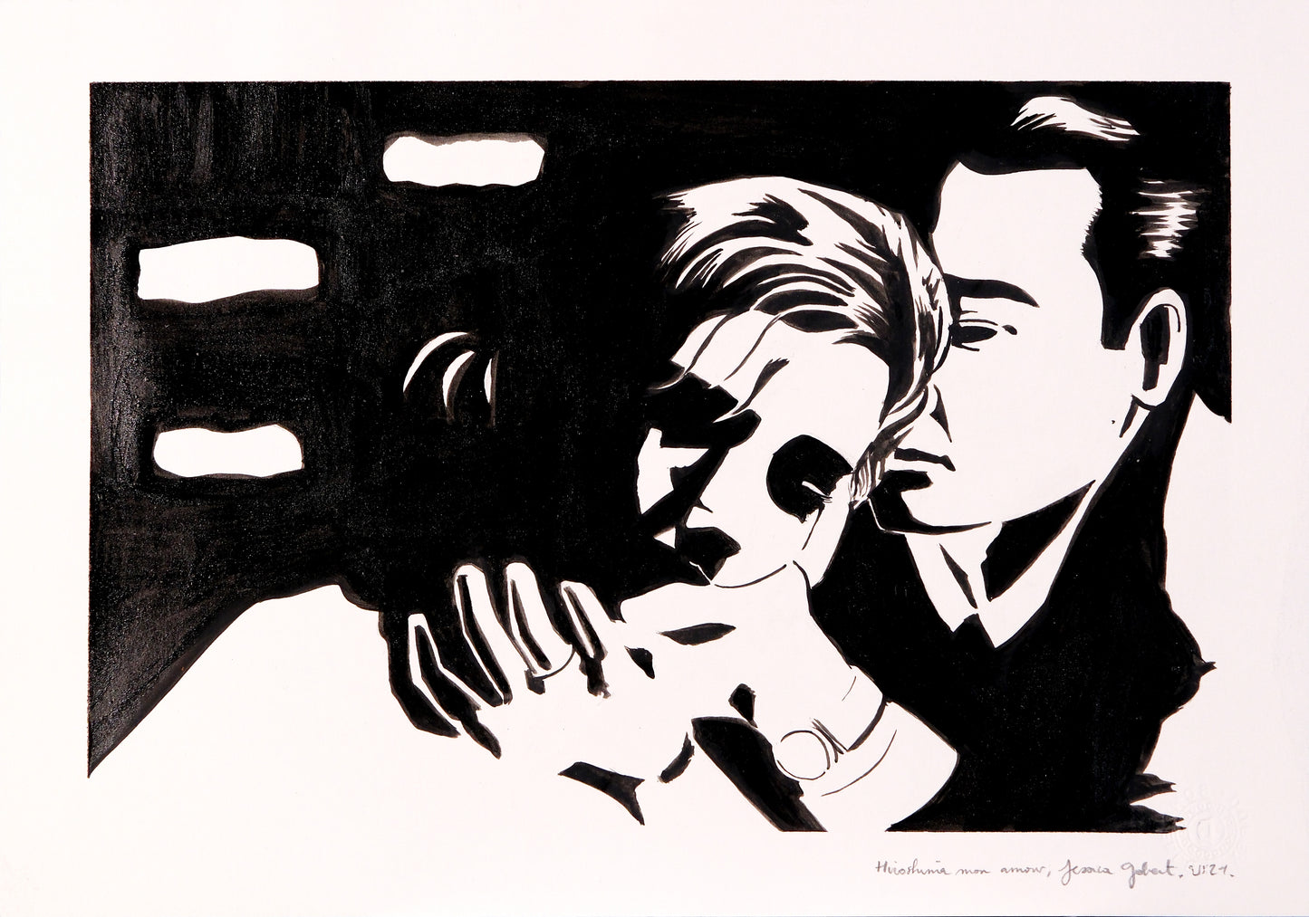 Hiroshima Mon Amour, 21x29,7cm, Jessica Gobert