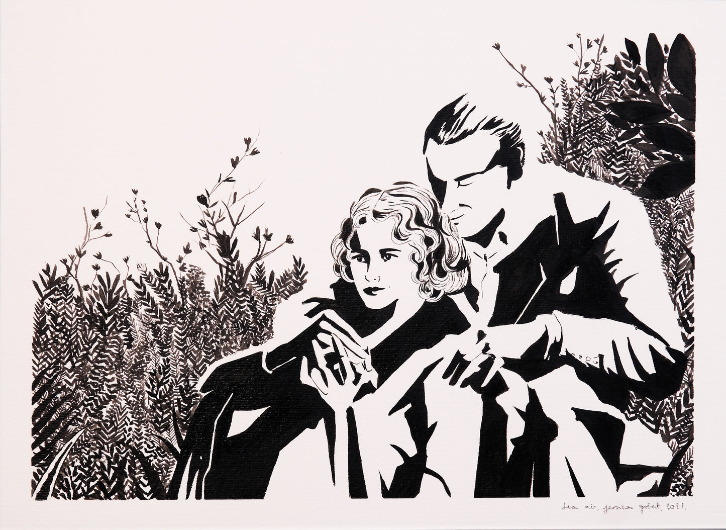 Sea Air, 28x39cm, Jessica Gobert