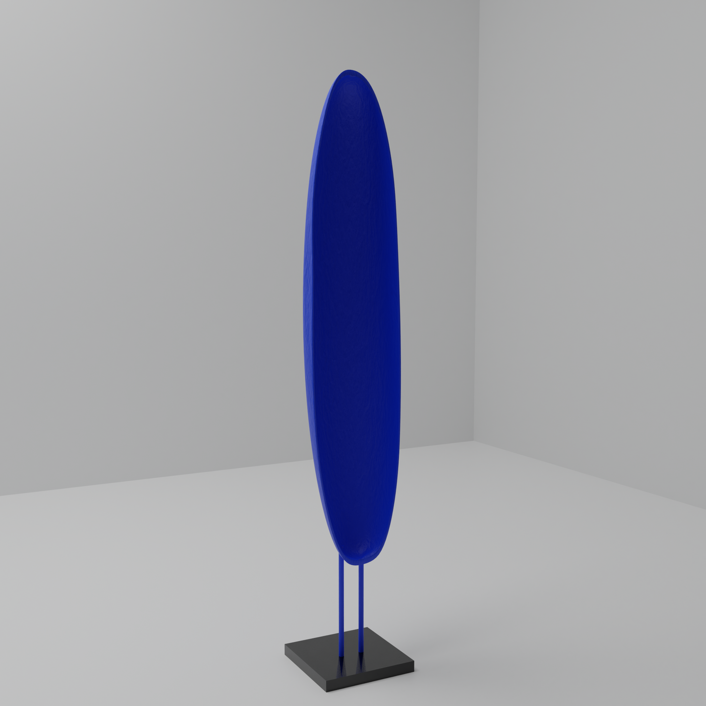 No.15. (Small blue bathtub), 80 x 15 x 15cm