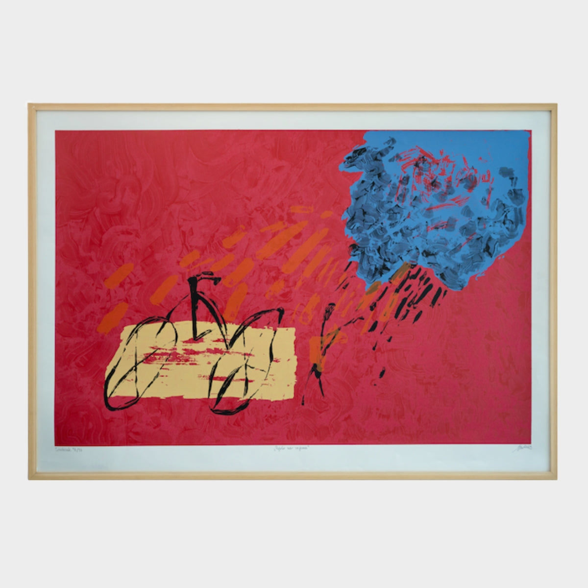 Pojelo me vrijeme, 70x100cm, Nina Bekeniova