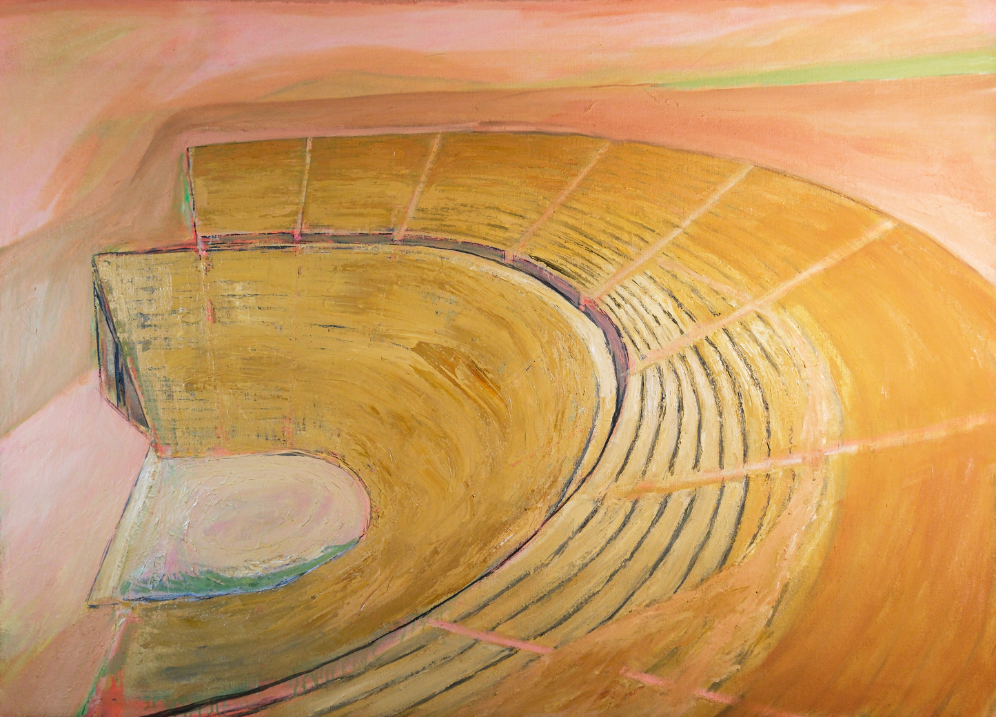 Teatar, 130x180cm, Fran Ferković