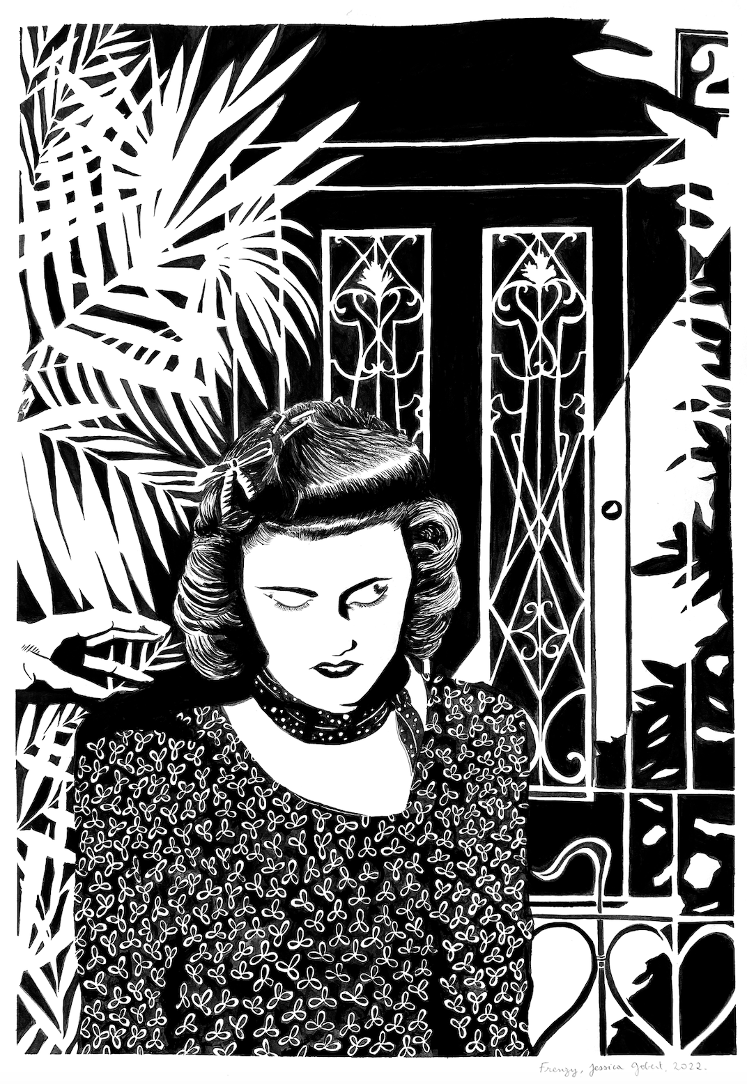 Frenzy, 42 x 59,4 cm, Jessica Gobert