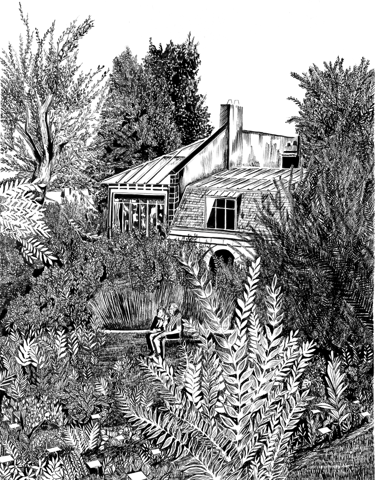 Reminiscing, 42x59,4cm, Jessica Gobert