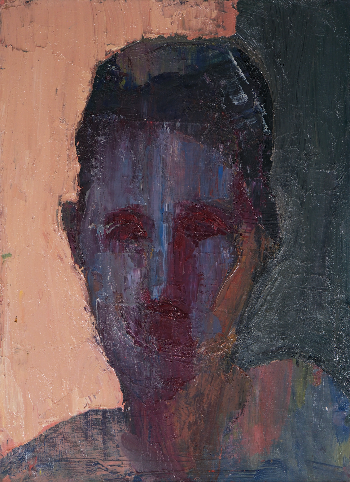 Autoportret, 50x40cm, Carolina Barbarić