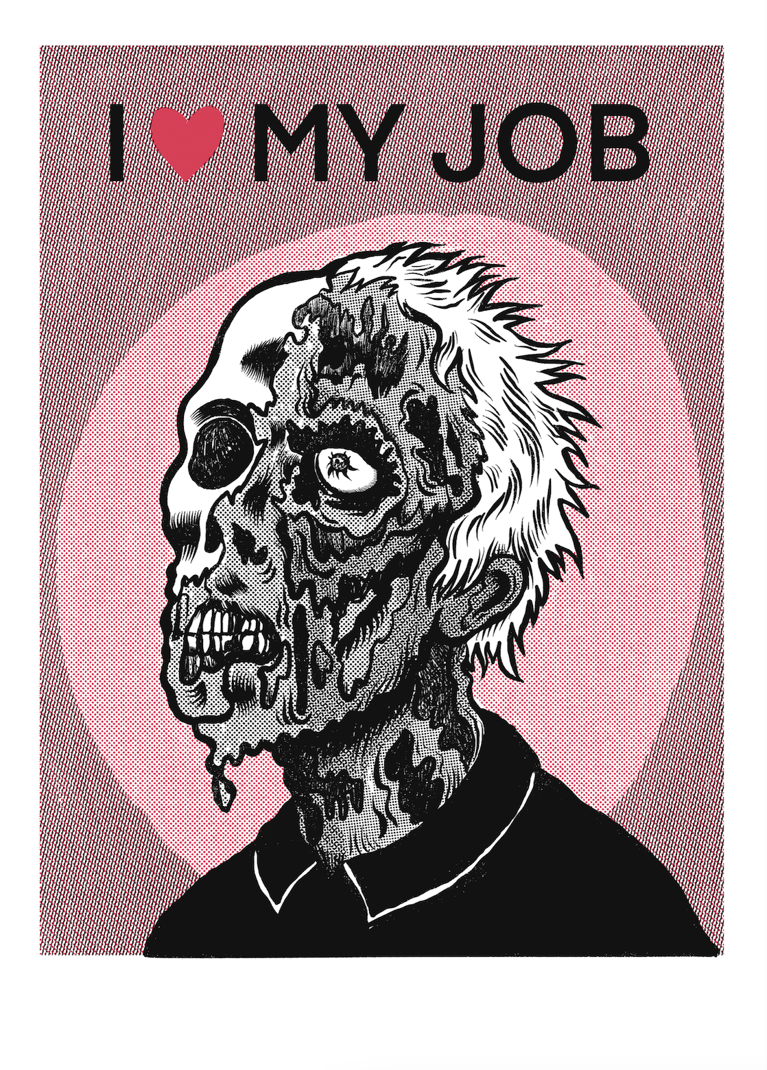 I love my job, 75x50cm, Zvonimir Haramija