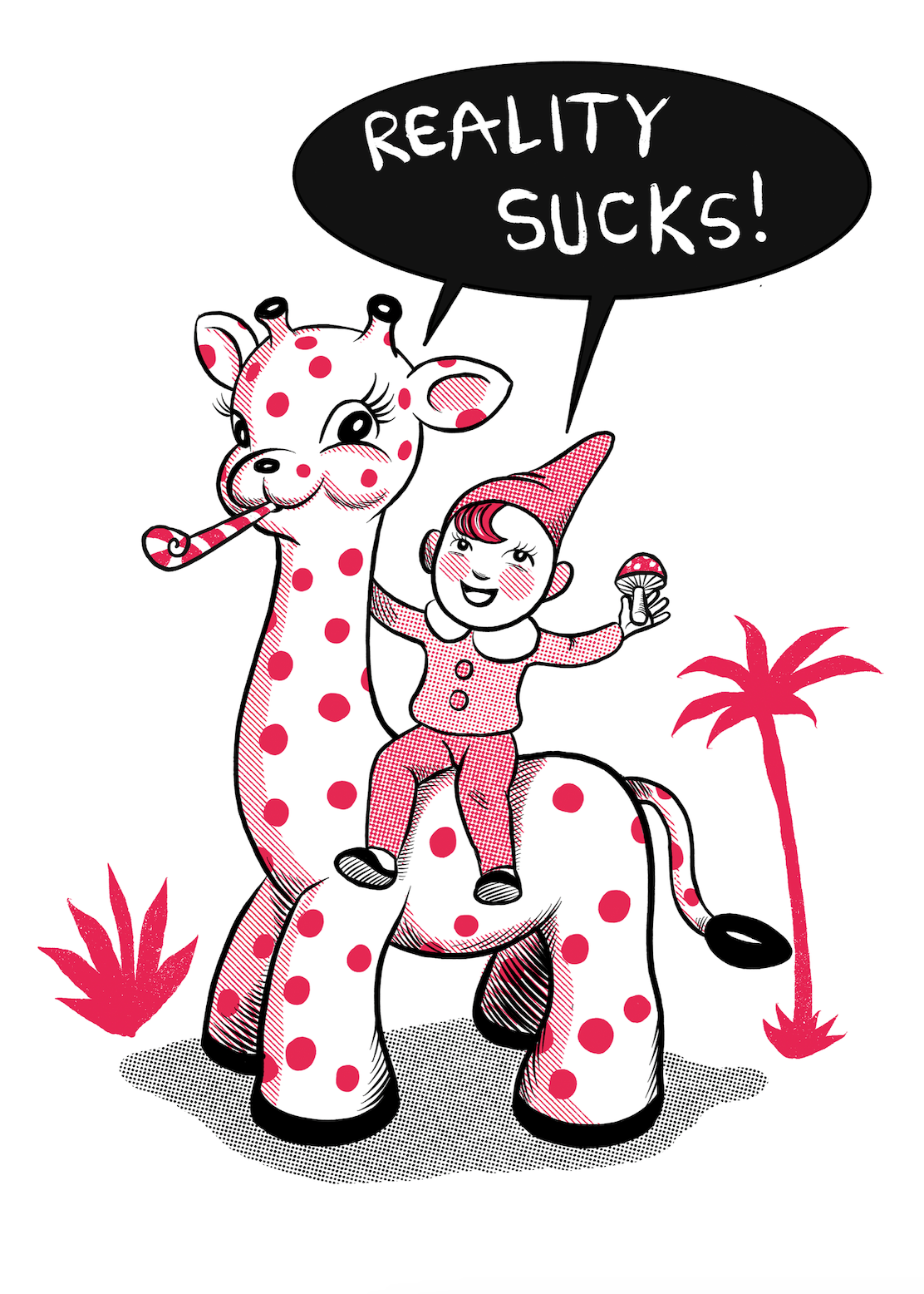 Reality sucks, 75x50cm, Zvonimir Haramija