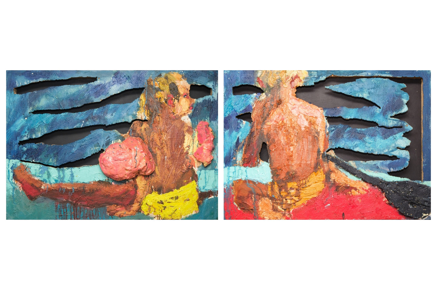 Braco i seka, 70x100cm, Mia Markušić