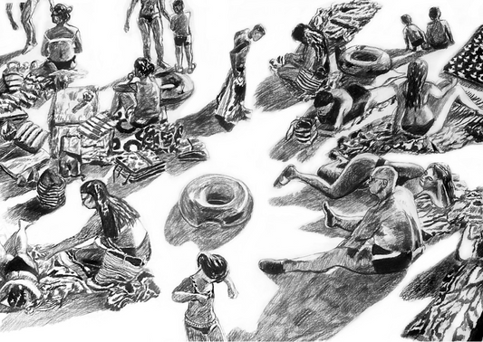 Crno-bijeli ritam ljeta: Priča iza nove serije Jessice Gobert