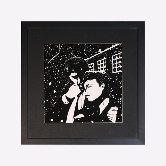 Snowfall, 25x25cm, Jessica Gobert