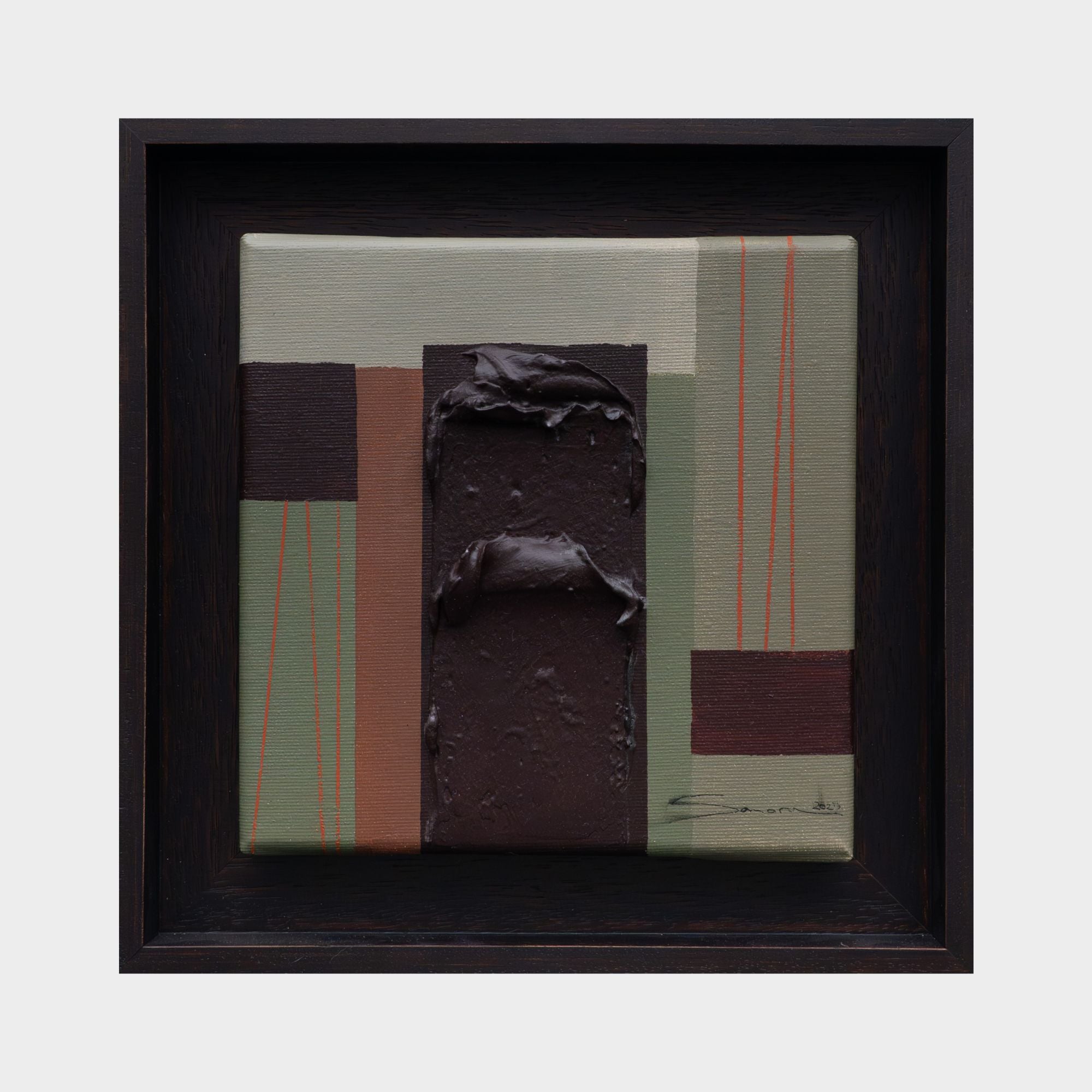 Stani na ovaj put, 20x20cm, Sanora Klaudia Jurić