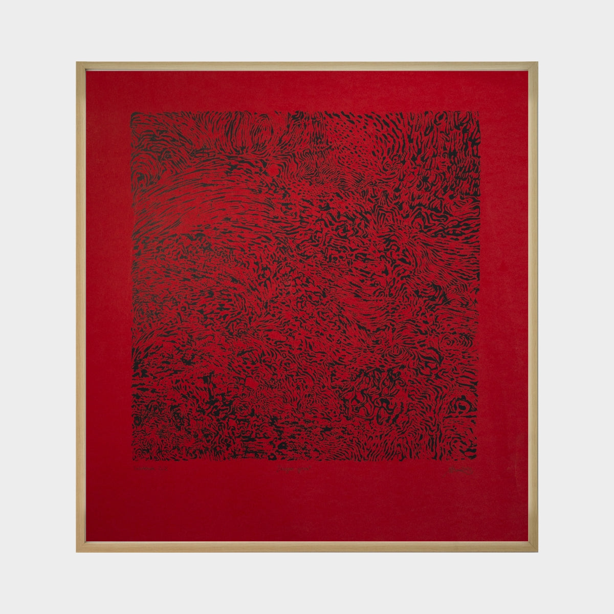 Traces of Wind, 70x75,5cm, Nina Bekeniova