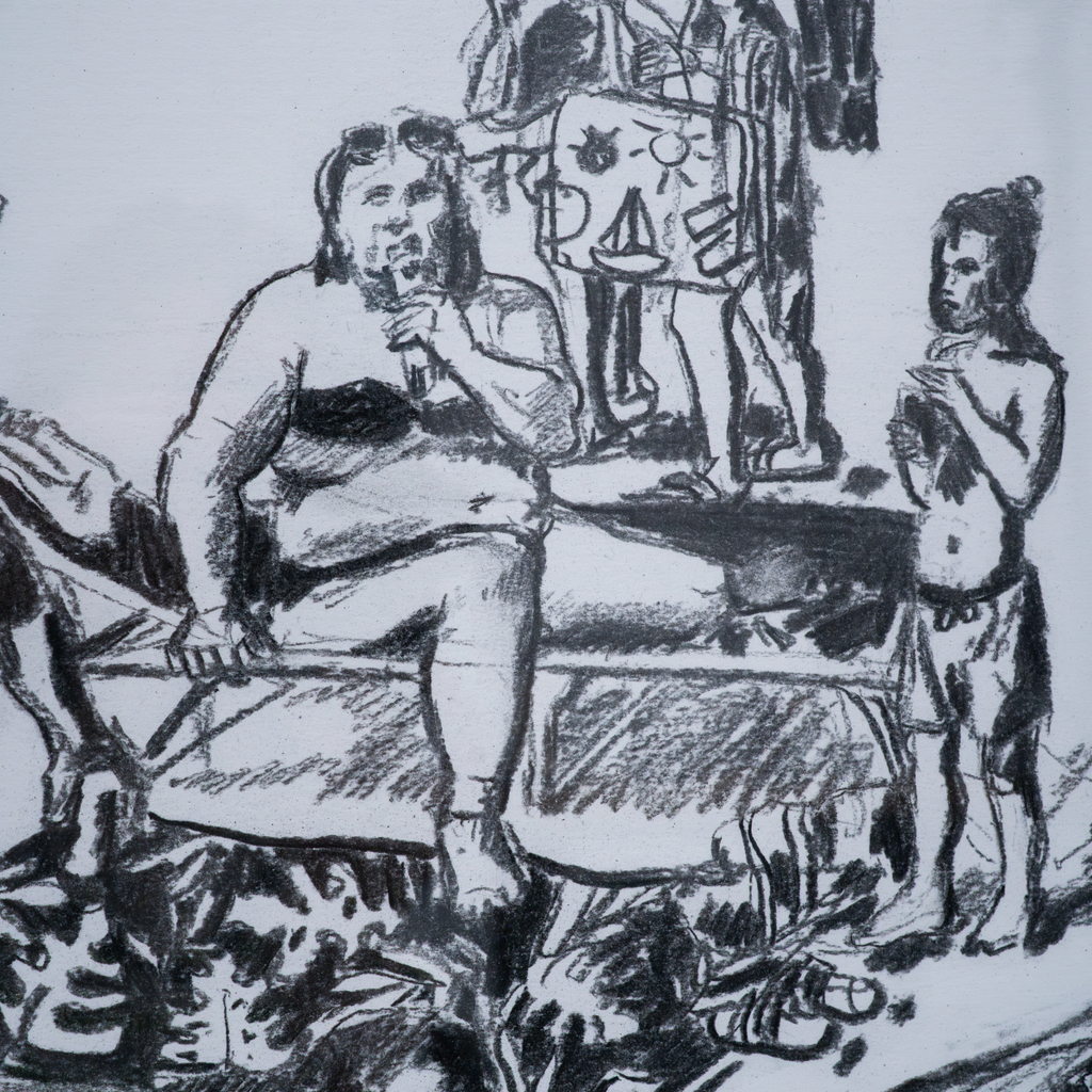 Beach series 3, 70x100cm, Jessica Gobert