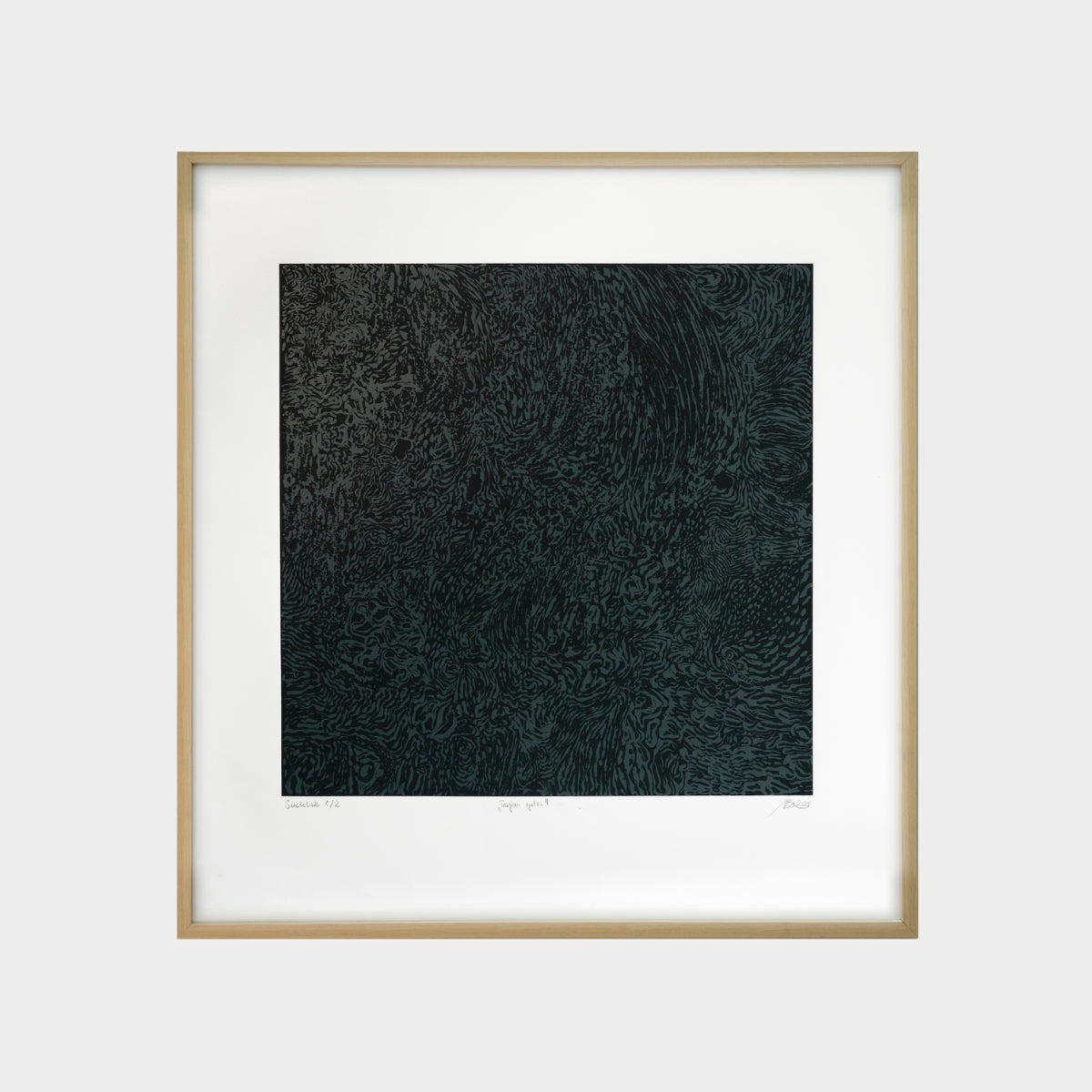 Traces of Wind, 70x70cm, Nina Bekeniova