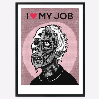 I love my job, 75x50cm, Zvonimir Haramija