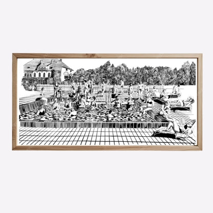 Full Capacity, 56.8cm x 116.2cm, Jessica Gobert