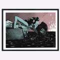 Black Tar, 50x75cm, Zvonimir Haramija