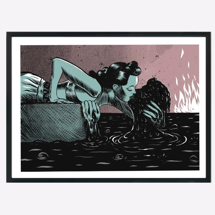 Black Tar, 50x75cm, Zvonimir Haramija
