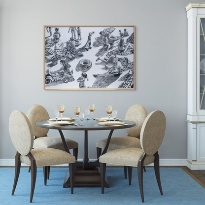 Beach series 4, 70x100cm, Jessica Gobert