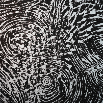 Tragovi vjetra na obali, 70x70, Nina Bekeniova