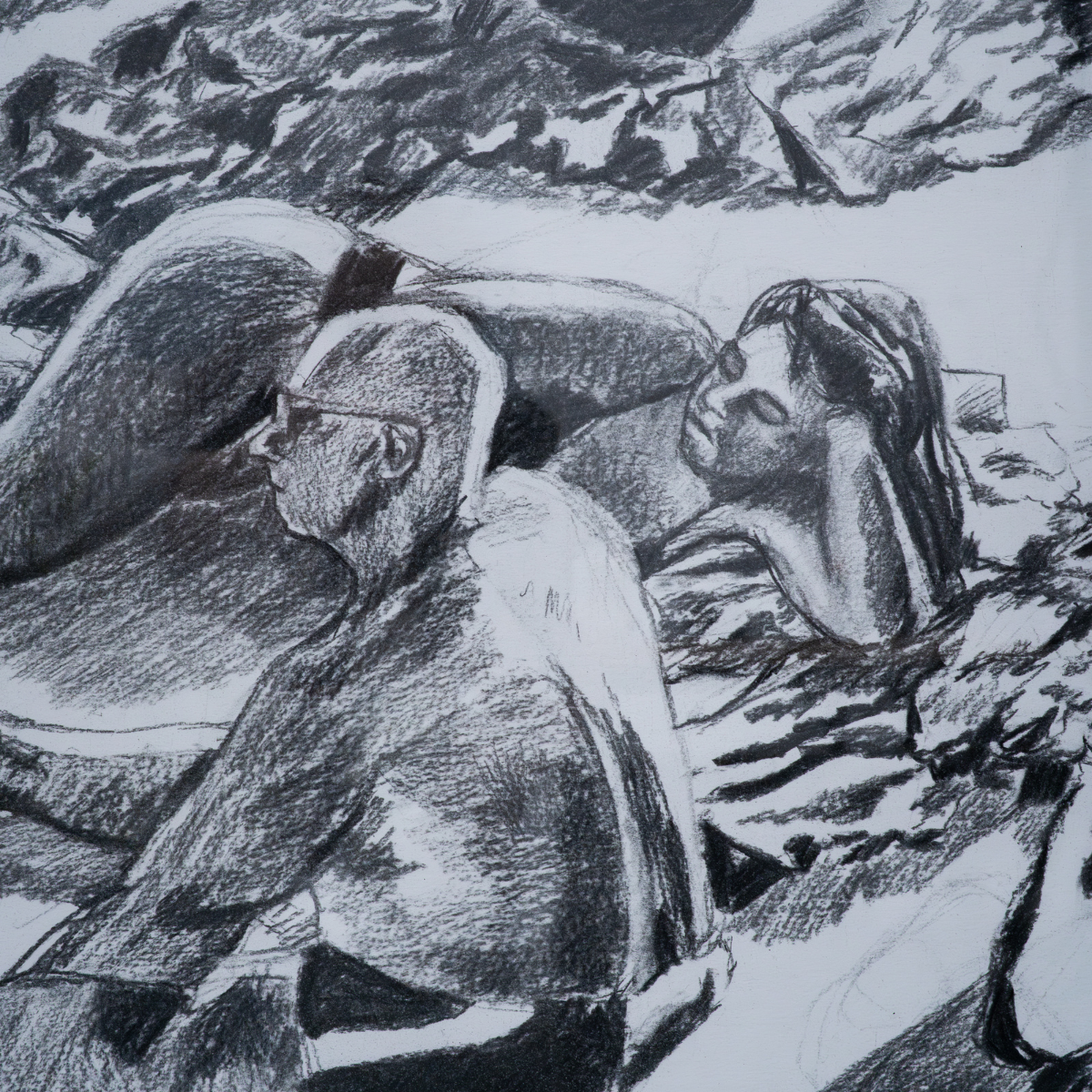 Beach series 4, 70x100cm, Jessica Gobert