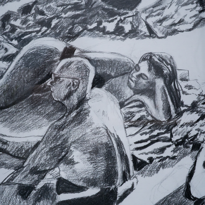 Beach series 4, 70x100cm, Jessica Gobert