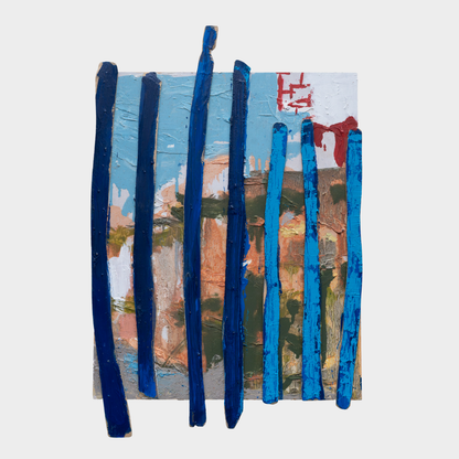 Cage, 53cm x 42.5cm, Mia Markušić