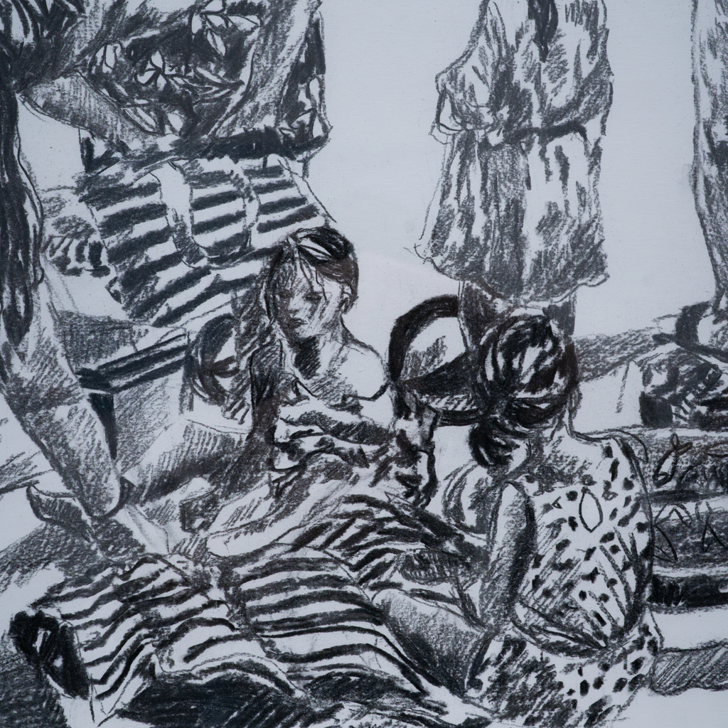 Beach series 5, 70x100cm, Jessica Gobert