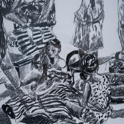 Beach series 5, 70x100cm, Jessica Gobert