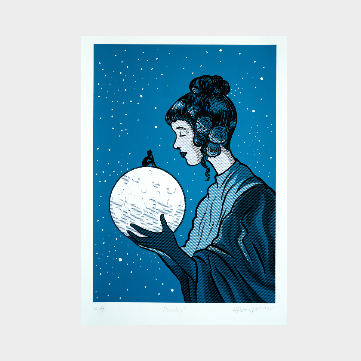 Moonboy, 75x50cm, Zvonimir Haramija