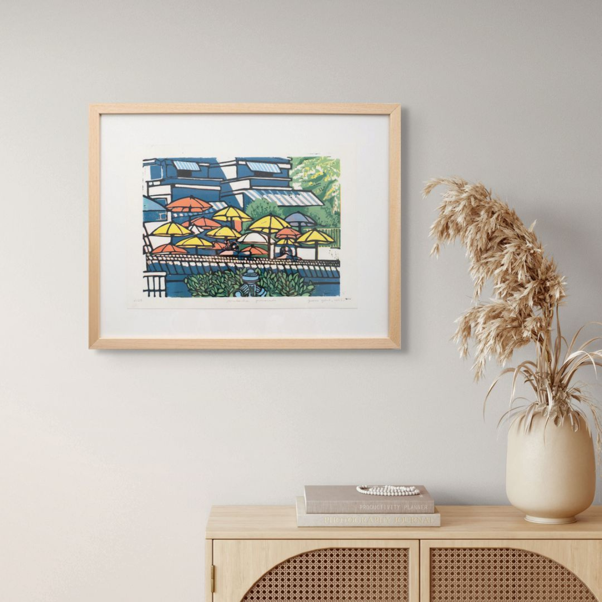 Makarska promenade, 25x35cm, Jessica Gobert
