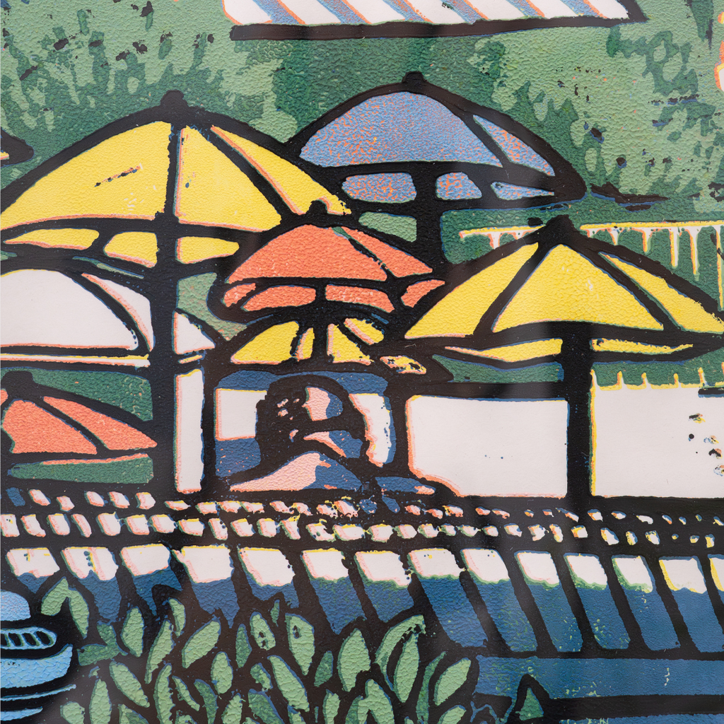 Makarska promenade, 25x35cm, Jessica Gobert