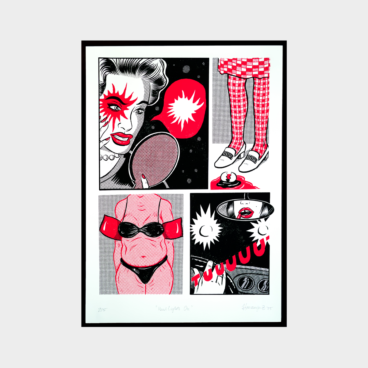 Headlights On, 75x50cm, Zvonimir Haramija