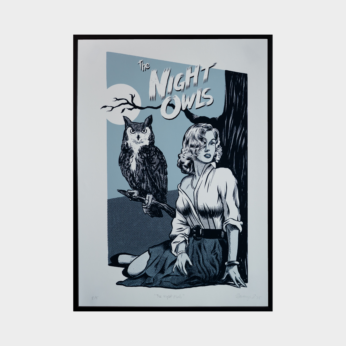 Night Owls, 75x50cm, Zvonimir Haramija