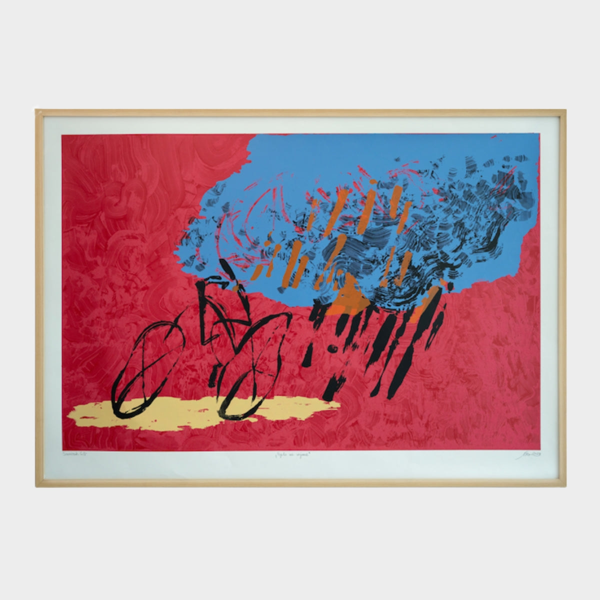 Pojelo me vrijeme, 70x100cm, Nina Bekeniova