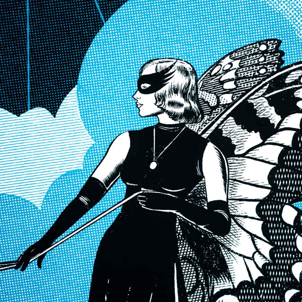Butterfly lady, 75x50cm, Zvonimir Haramija