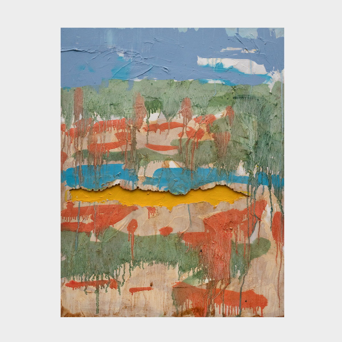 View from the studio, 75x58cm, Mia Markušić