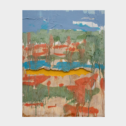 View from the studio, 75x58cm, Mia Markušić