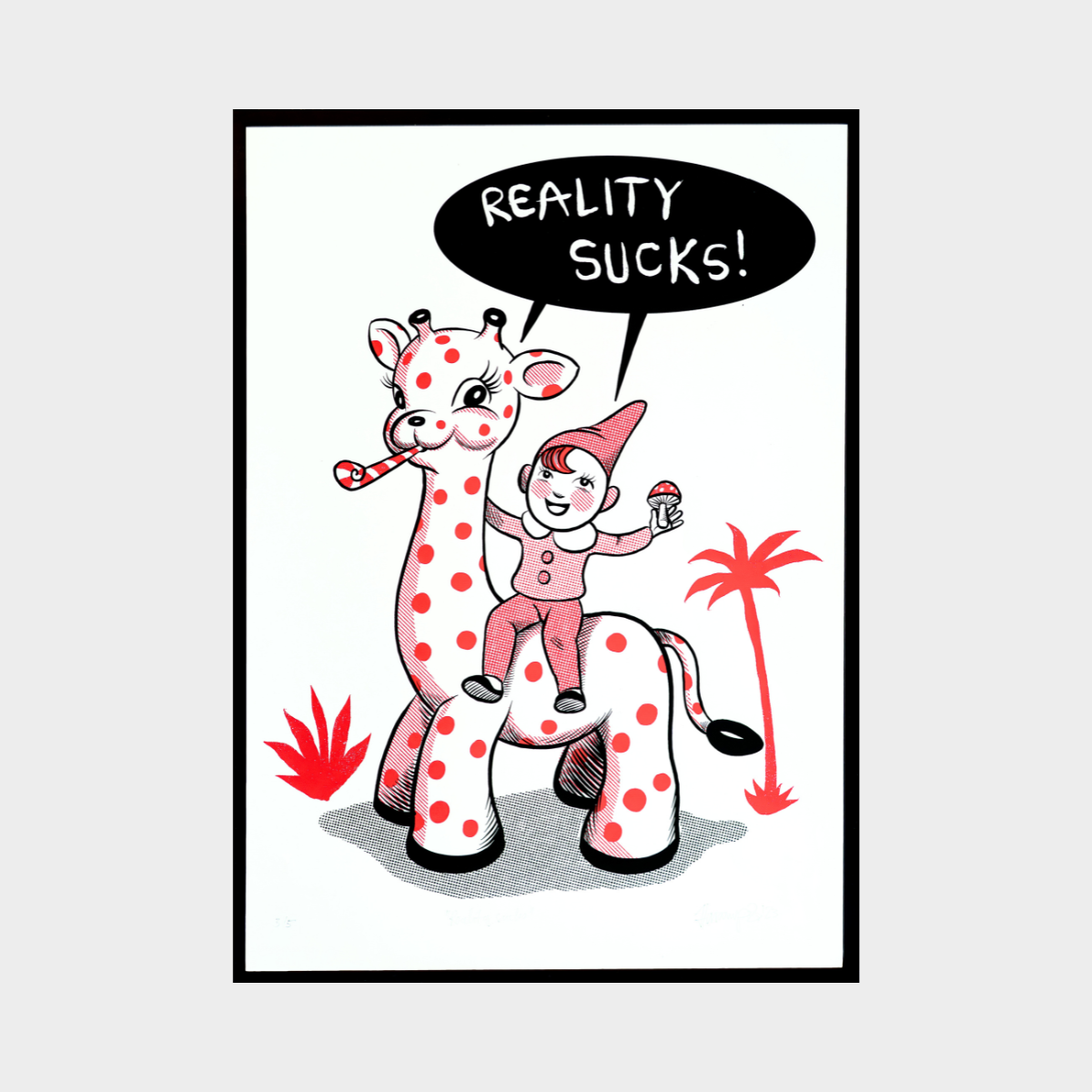 Reality sucks, 75x50cm, Zvonimir Haramija