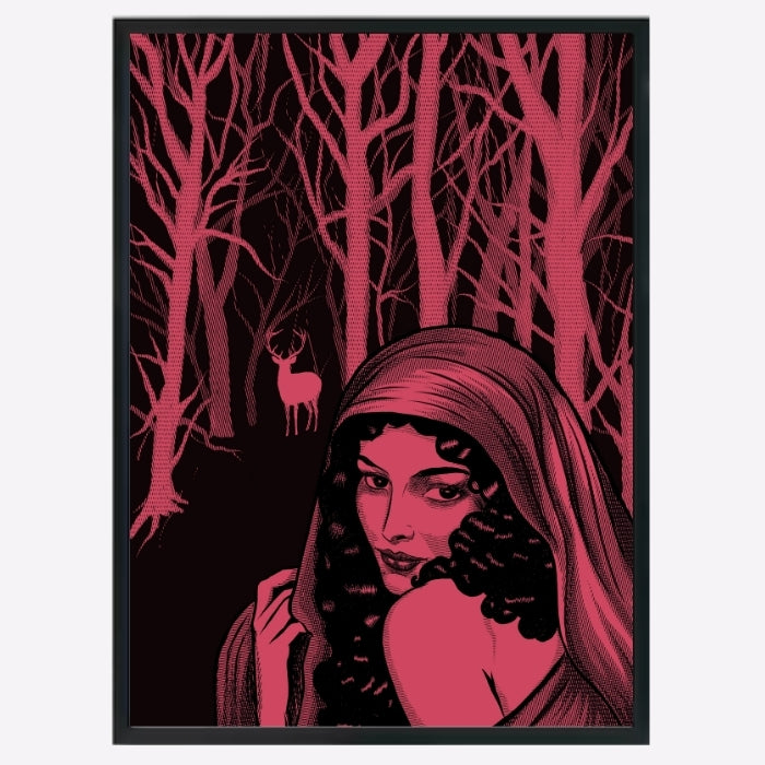 Deer Lady, 75x50cm, Zvonimir Haramija