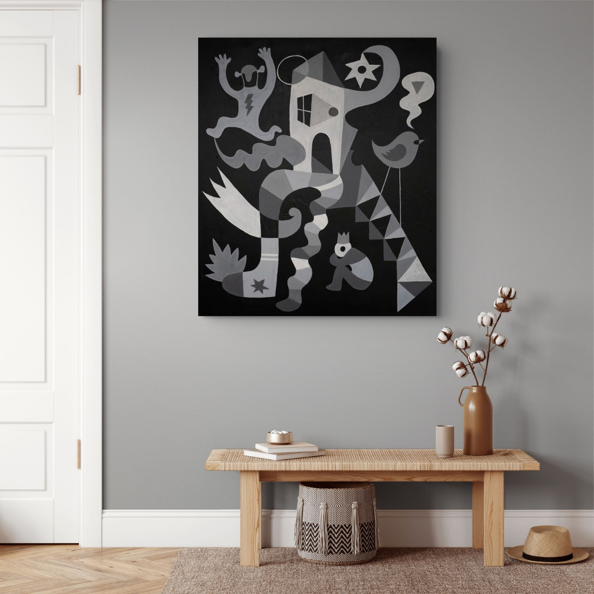 Dreamhouse, 120x100cm, Zvonimir Haramija