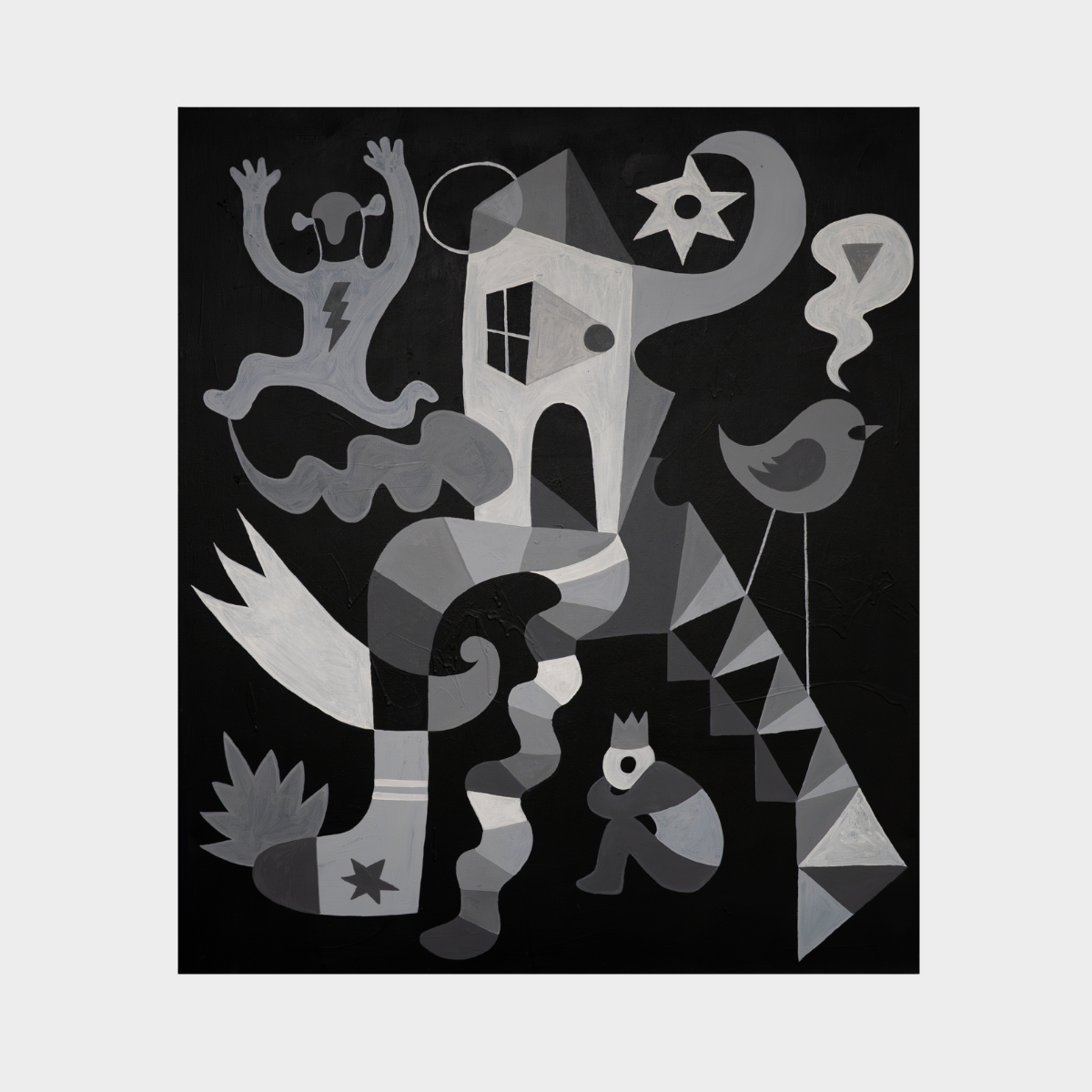 Dreamhouse, 120x100cm, Zvonimir Haramija