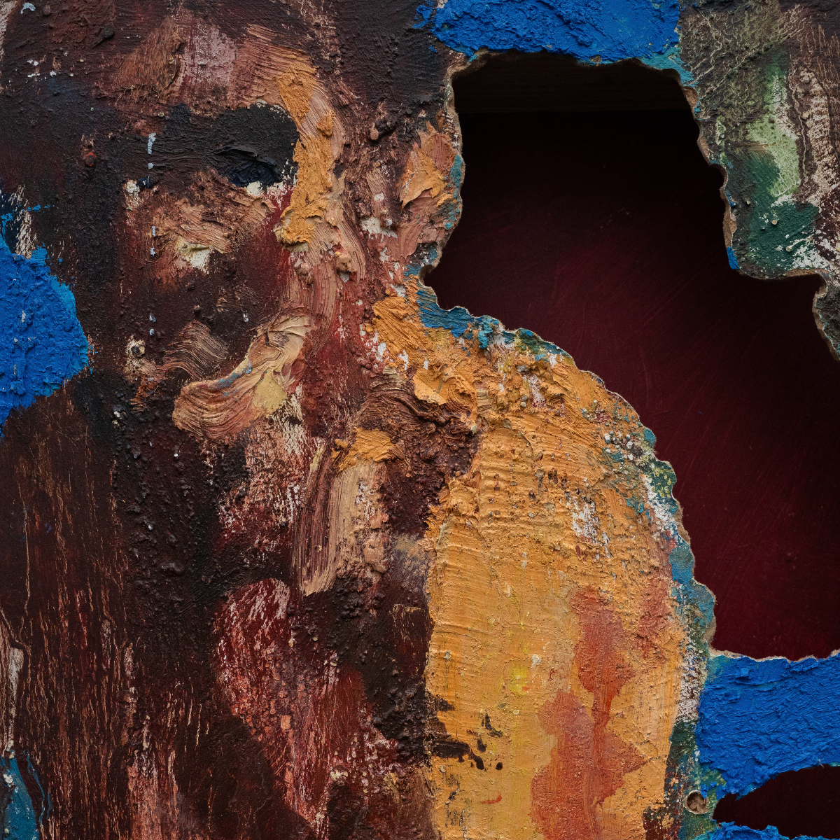 Holes in Memory, 48x60cm, Mia Markušić