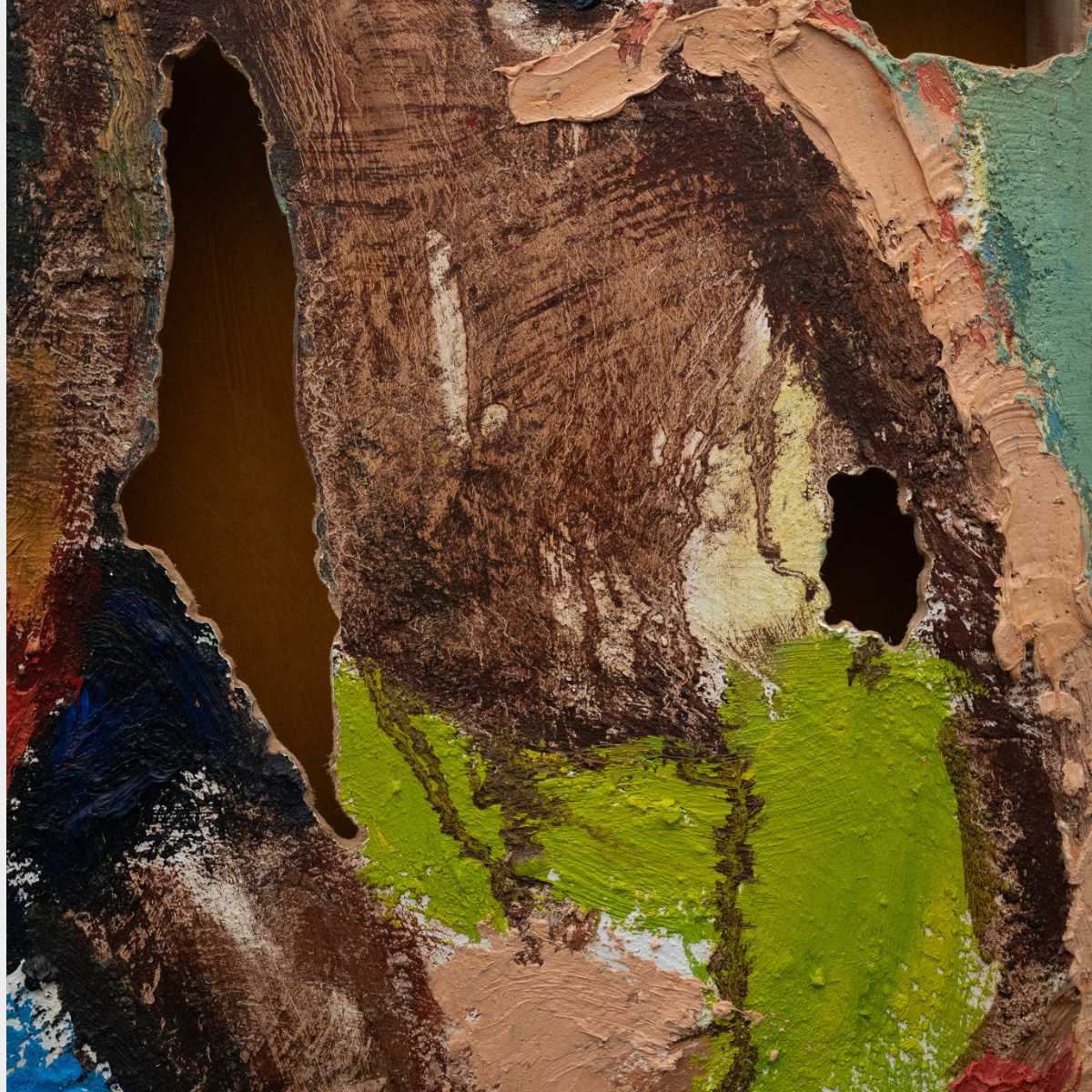 Holes in Memory, 48x60cm, Mia Markušić