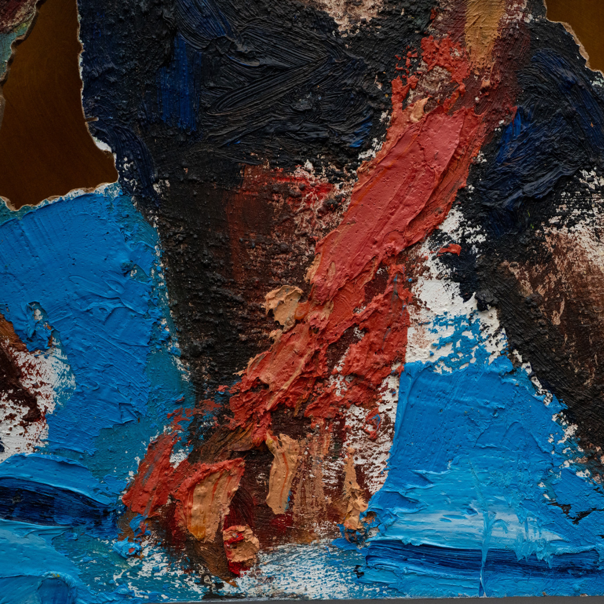 Holes in Memory, 48x60cm, Mia Markušić