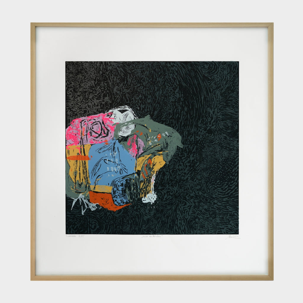 Hrčak na doručku, 70x70cm, Nina Bekeniova